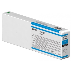 Epson Cyan T55K2 - 700 ml cartridge